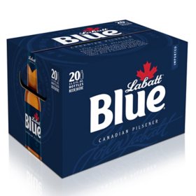 Labatt Blue Beer (11.5 fl. oz. bottle, 20 pk.)