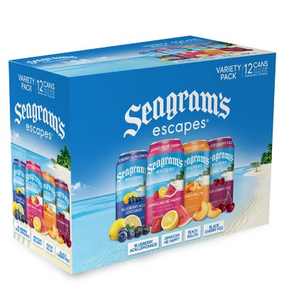 SEAGRAM'S VARIETY 12 /  OZ CANS - Sam's Club