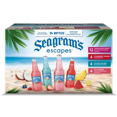 Seagram's Escapes Variety Pack ( oz bottle, 24 pk.) - Sam's Club