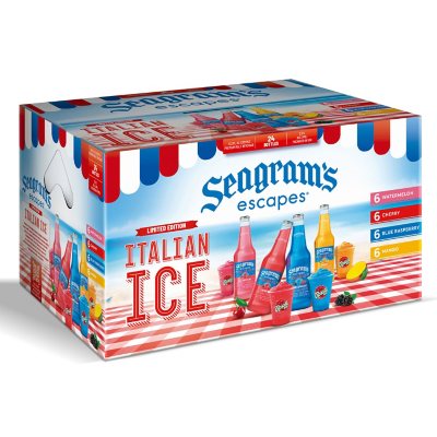 Seagram's Escapes Italian Ice Variety Pack ( fl. oz. bottle, 24 pk.) - Sam's  Club