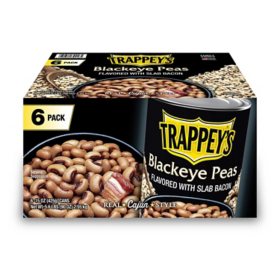 Trappey's Blackeye Peas with Bacon 15 oz., 6 pk.