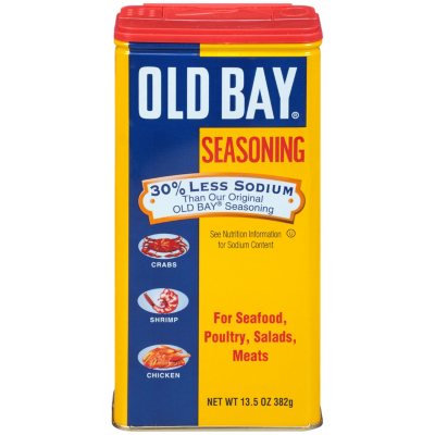 OLD BAY 30% Less Sodium Seasoning, 2.62 oz 