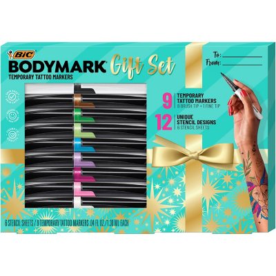 BIC BodyMark Temporary Tattoo Body Marker Cosmetic Quality 9