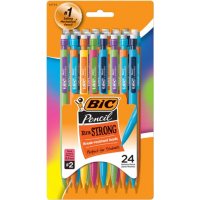 BIC Xtra-Strong Mechanical Pencil, 0.9mm, Assorted Colors, 24ct.