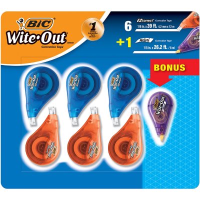 bic wite out mini correction tape