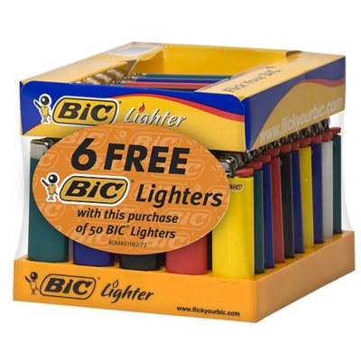 Encendedor Bic Classic 50ct Display