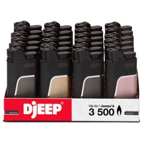 DJEEP Pocket Lighters, BOLD Collection 24 ct.