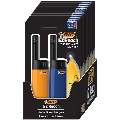 BIC EZ Reach Counter Display EZ Reach Lighters 12 ct. Sam's Club