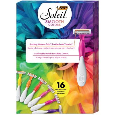 BIC Soleil Color Collection Women's Razors (16 ct.) - Sam's Club