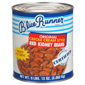 Blue Runner Creole Cream Style Beans 108 oz.