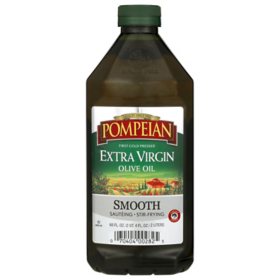 Pompeian Smooth Extra Virgin Olive Oil, 68oz.