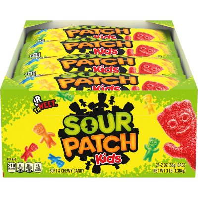  SOUR PATCH KIDS Soft & Chewy Valentines Day Candy Hearts, 10  oz : Grocery & Gourmet Food