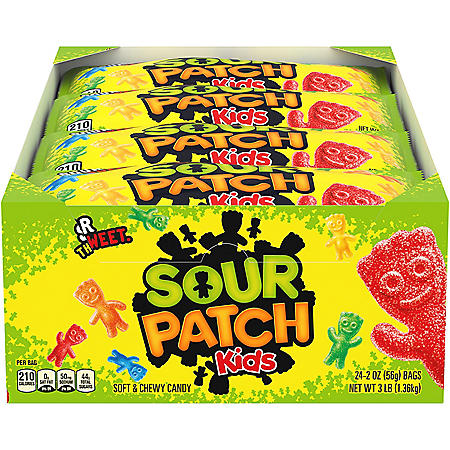 SOUR PATCH KIDS Soft & Chewy Candy (2 oz., 24 pk.)