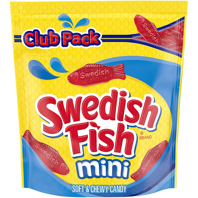 Swedish Fish Mini Soft and Chewy Candy 3.5 lbs.