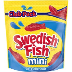 Swedish Fish Mini Soft and Chewy Candy, 3.5 lbs.