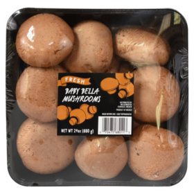 Baby Bella Mushrooms 24 oz.