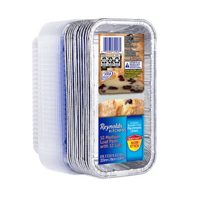 Nordic Ware Natural Aluminum Mini Loaf Pan, 8 pack - Sam's Club