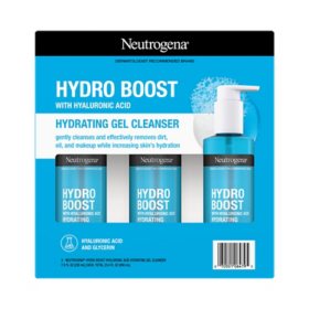 Neutrogena Hydro Boost Hydrating Gel Cleanser, 7.8 fl. oz., 3 pk.