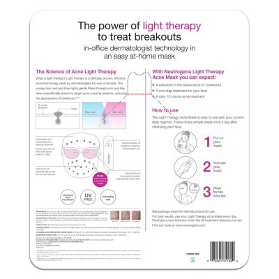 Neutrogena Light Therapy Acne Mask 60 Treatments Sam S Club