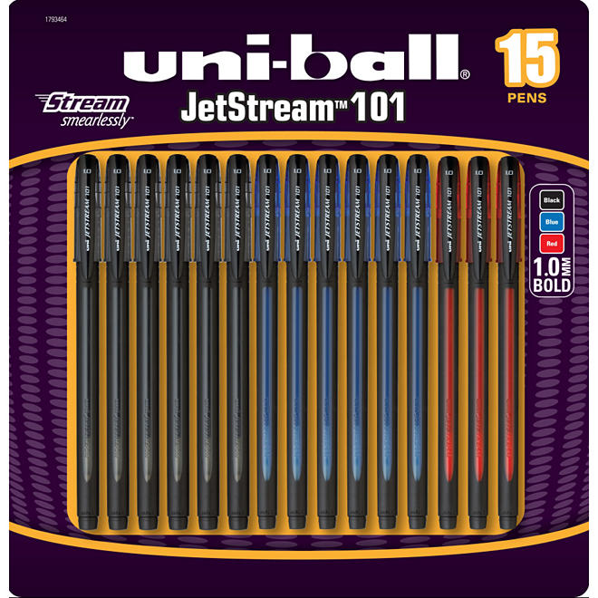 uni-ball - Jetstream 101 - Assorted Colors - 12 Pack