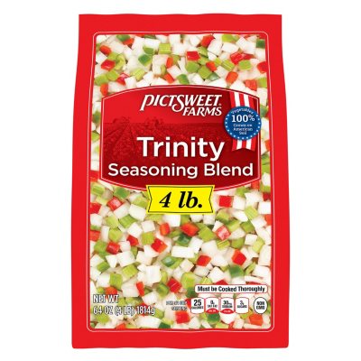 Seasoning Blend With Onions, Celery, Green & Red Peppers, Frozen Foods