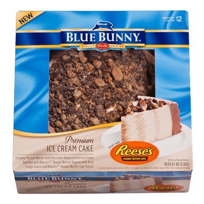 Blue Bunny Reese's Peanut Butter Cup Ice Cream Cake  fl. oz. - Sam's  Club