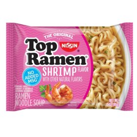 NISSIN Cup Noodles with Shrimp - 2.25oz / 24ct