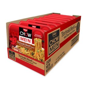 Nissin Chow Mein, Teriyaki Beef (8 pk.)