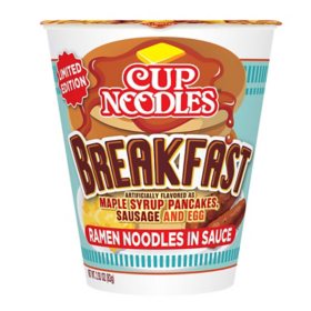 Nissin Cup Noodles Breakfast, 2.93 oz., 6 pk.