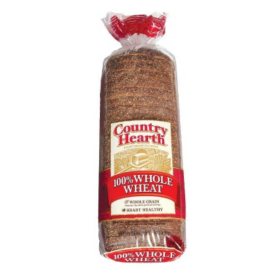 Country Hearth 100% Whole Wheat Bread (12 oz., 2 pk.)