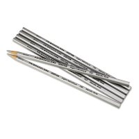 Prismacolor - Verithin Colored Pencils, Metallic Silver -  Dozen