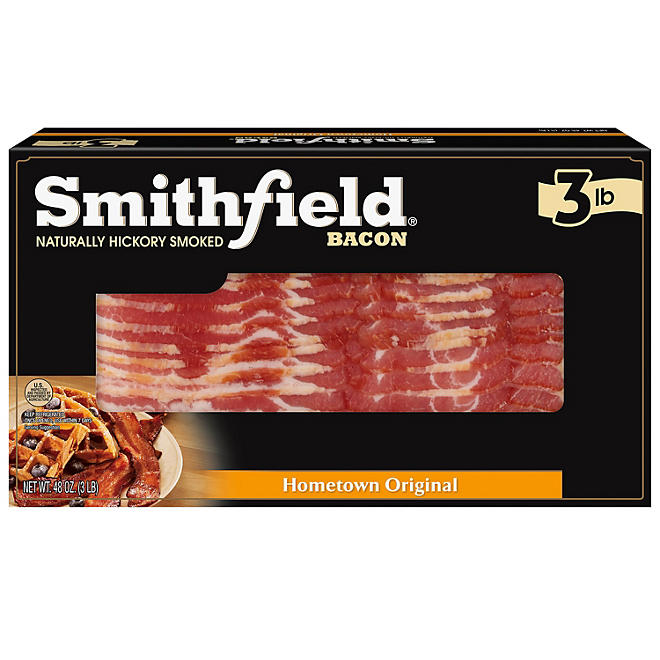 Smithfield Hometown Original Bacon, 16 oz., 3 pk.