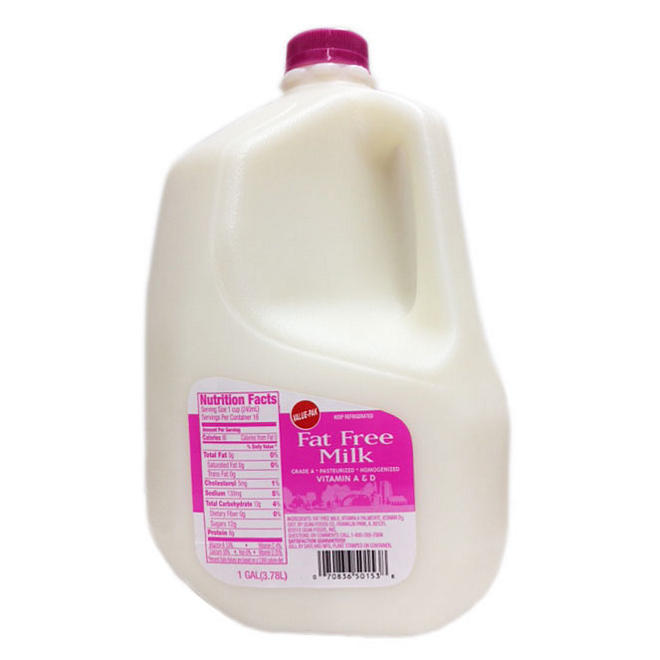 Value-Pak Fat Free Milk (1 gal.)