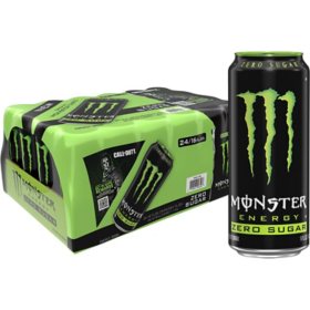 Monster Energy Zero Sugar (16 oz.,  24 pk.)