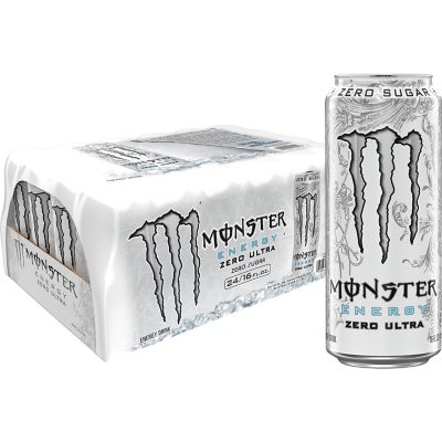  New 381907 Monster Ultra Paradise Energy Drink 16 Oz (24-Pack)  Fruit Drink Cheap Wholesale Discount Bulk Beverages Fruit Drink Fish Bowl :  Everything Else