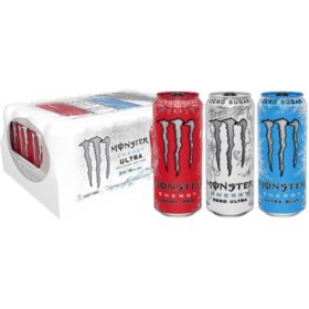 Monster Energy Ultra Variety Pack 16 oz., 24 pk.