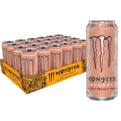 Monster Energy Ultra Peachy Keen 16 fl. oz., 24 pk.