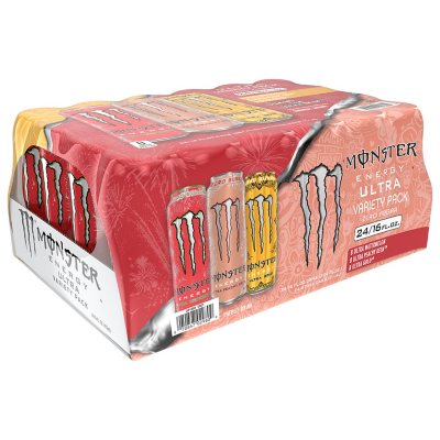 Monster Energy Ultra PWG Variety Pack (16 fl. oz., 24 pk.) - Sam's Club