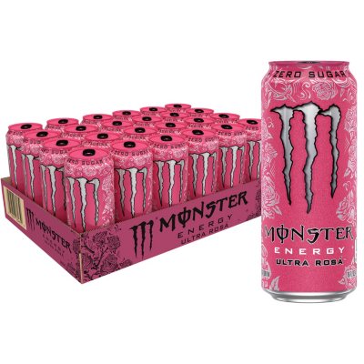 Monster Energy Ultra Rosa (16 oz., 24 pk.) - Sam's Club