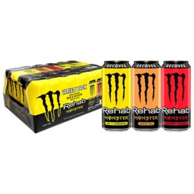 Monster Energy Rehab Variety Pack (15.5 fl. oz., 24 pk.)