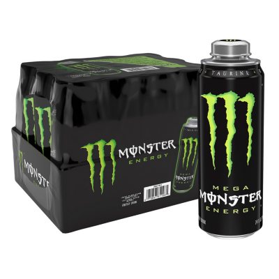 Monster Energy Mega Can Original (24 oz., 12 pk.) Sam's Club
