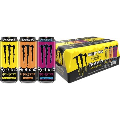 Monster Rehab Variety Pack, 15.5 fl. oz., 24 pk. - Sam's Club