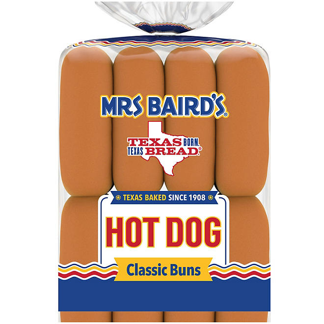 Mrs. Baird's Hot Dog Buns 16 ct.