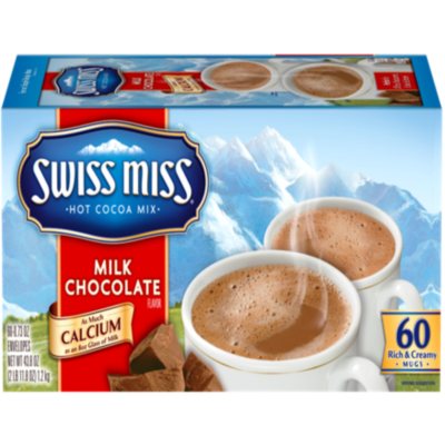 Swiss Miss Reduced Calorie Hot Cocoa 2 Oz Box Of 24 Packets Office Depot