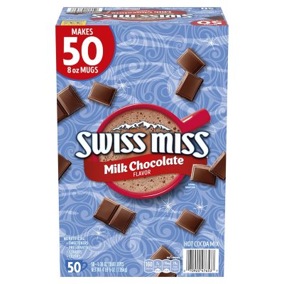 Swiss Miss Milk Chocolate Hot Cocoa Mix Packets (50 ct.) - Sam's Club