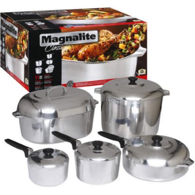 Magnalite Classic Cast-Aluminum Cookware Set, 8 Piece 