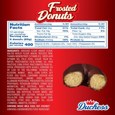 Donuts Cacao 16 Pz X 37 Gr
