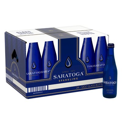 Saratoga Sparkling Spring Water, 12 Ounce, 24 Pack