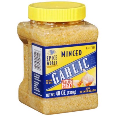 Spice World Minced Garlic 48 Oz Sam S Club