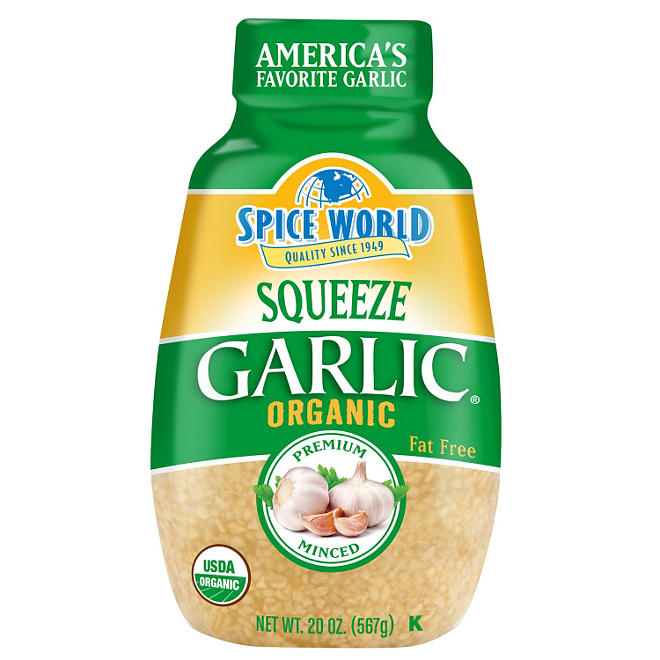 Spice World Organic Squeeze Garlic (20 oz.)